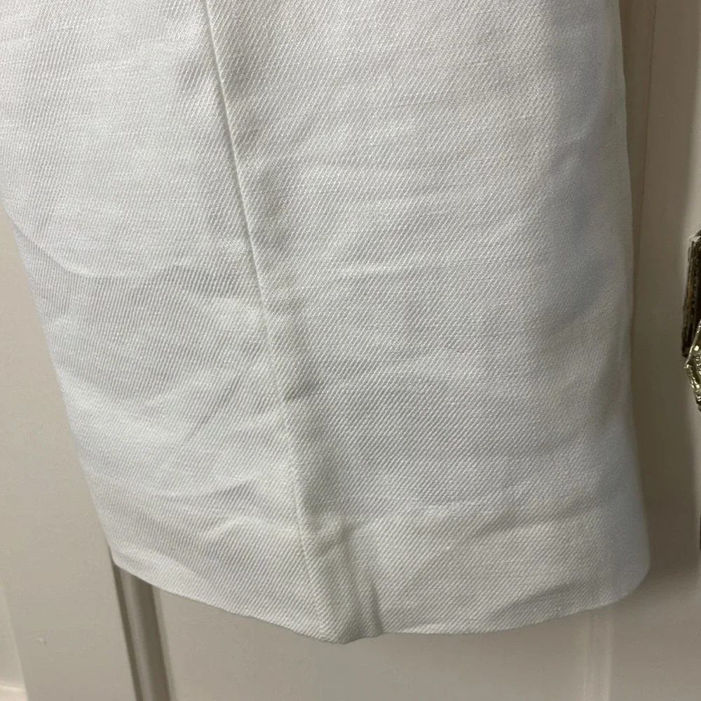 J.Crew Willa full-length flare pant in stretch linen blend BO807